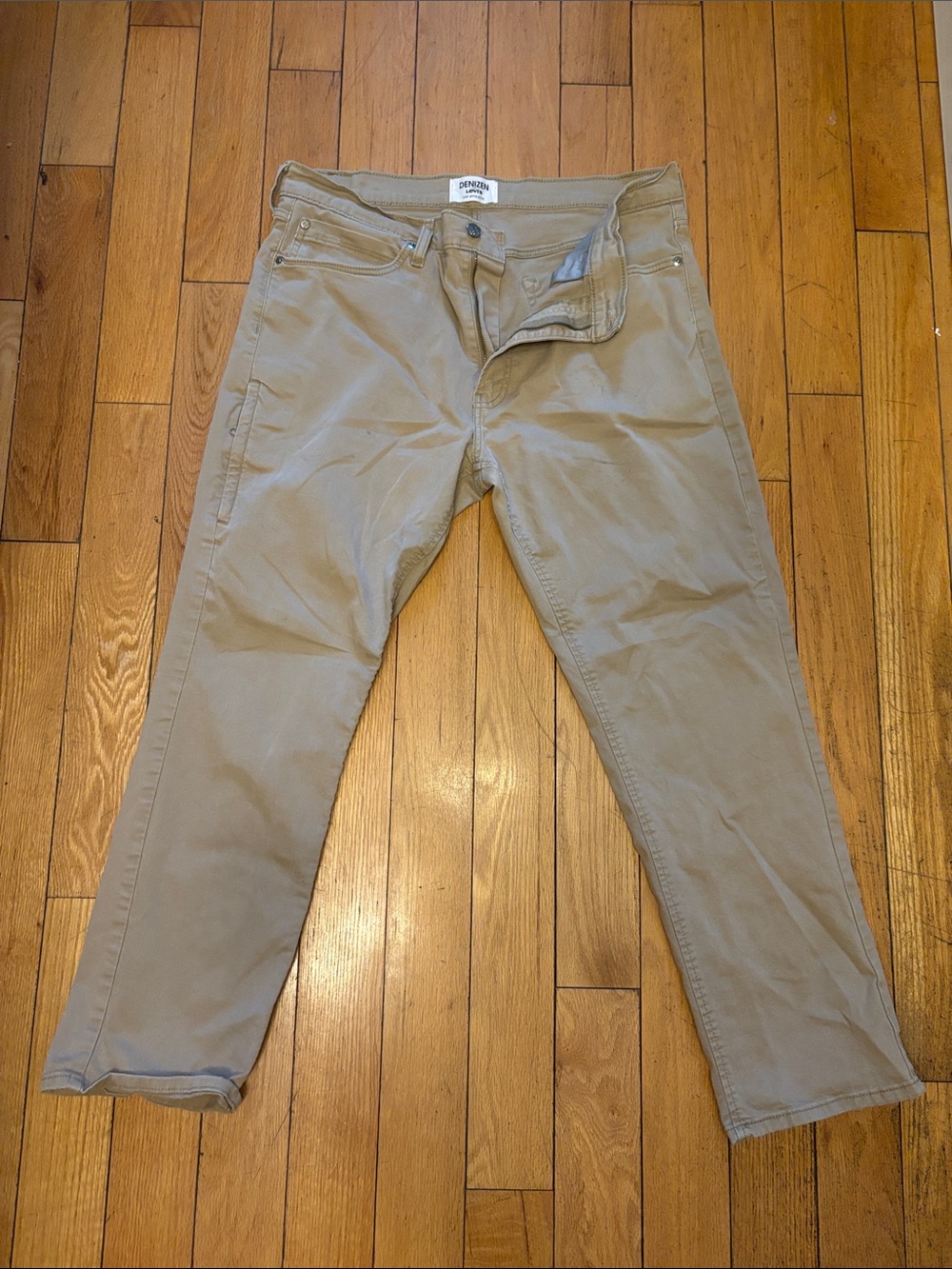 Denizen from Levi's Men's Khaki Chinos - Light Tan